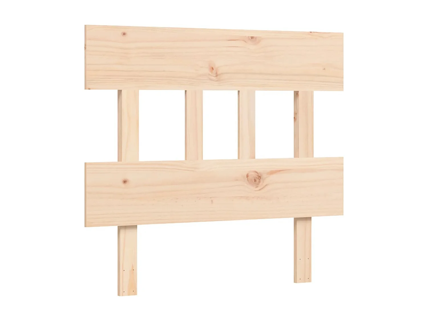 Cadre de lit sans matelas 90x200 cm bois de pin massif