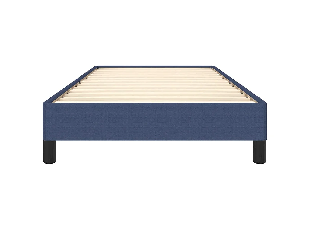 Giroletto senza Materasso Blu 80x200 cm in Tessuto