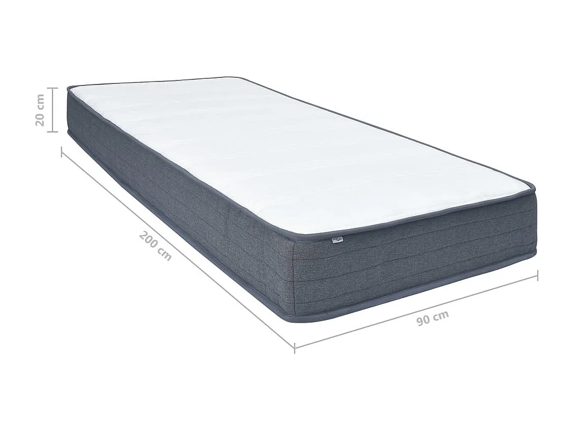 Boxspringmatras 200x90x20 cm