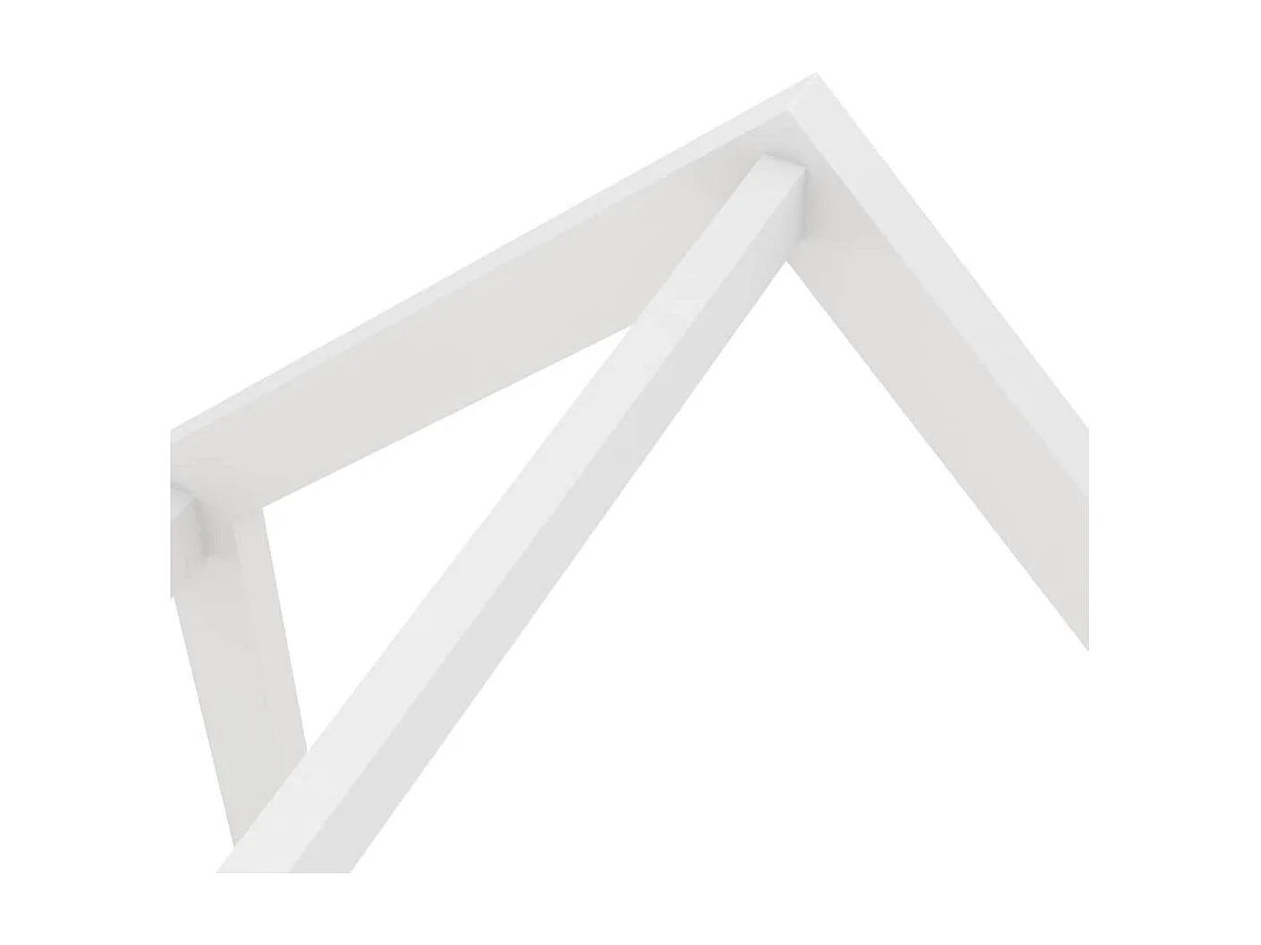 Estructura de cama infantil cajones madera pino blanco 90x200cm