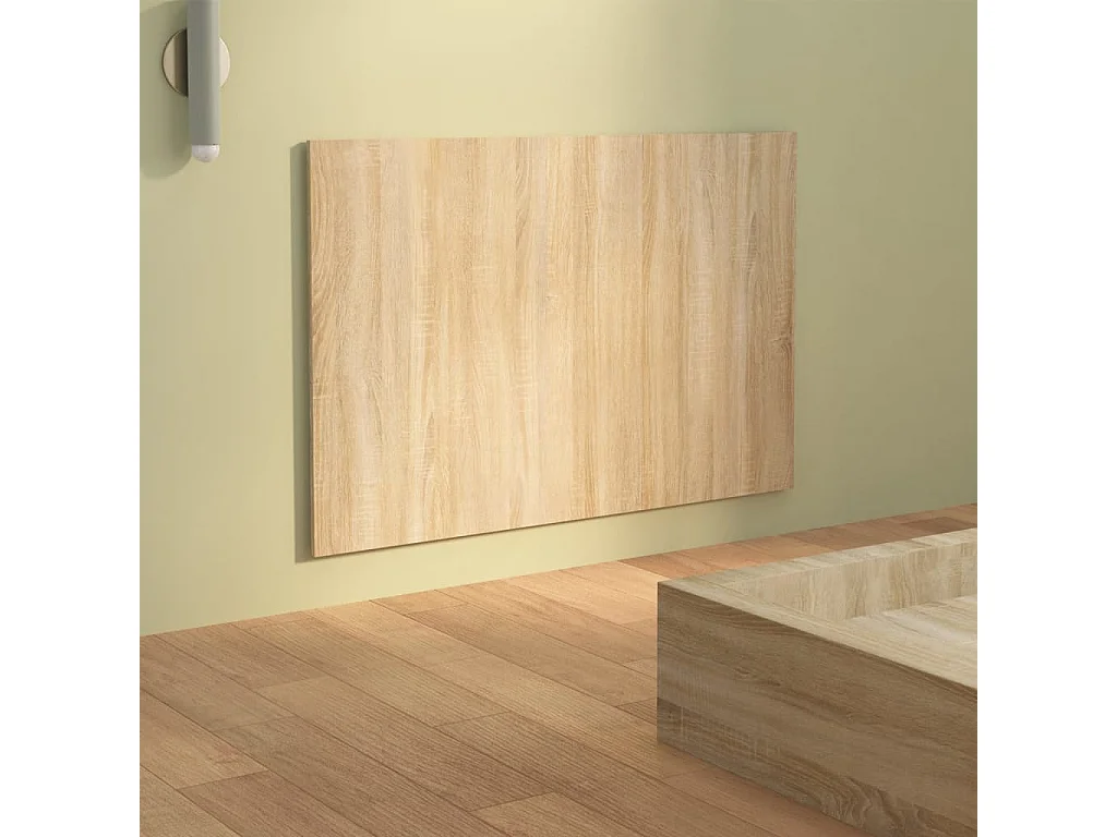 Hoofdbord 120x1,5x80 cm bewerkt hout sonoma eikenkleurig