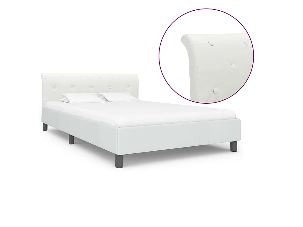 Giroletto Bianco in Similpelle 140x200 cm