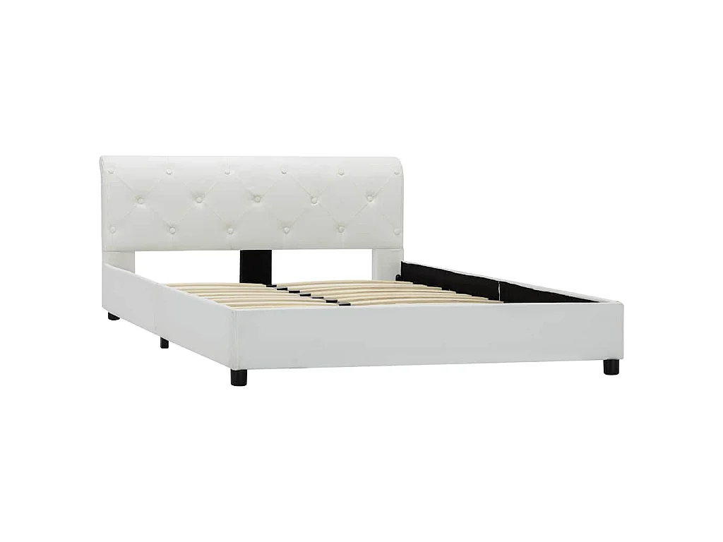 Giroletto Bianco in Similpelle 140x200 cm