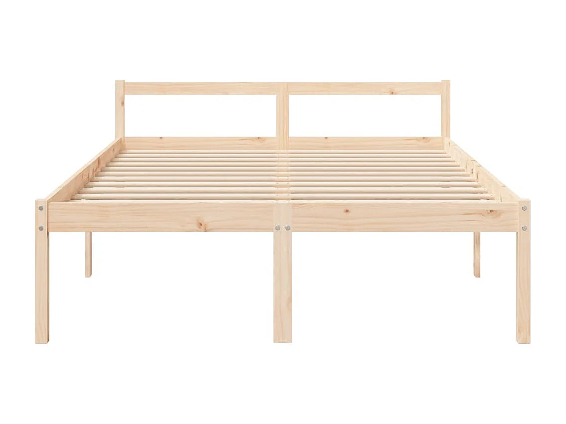 Seniorenbett 160x200 cm Massivholz Kiefer