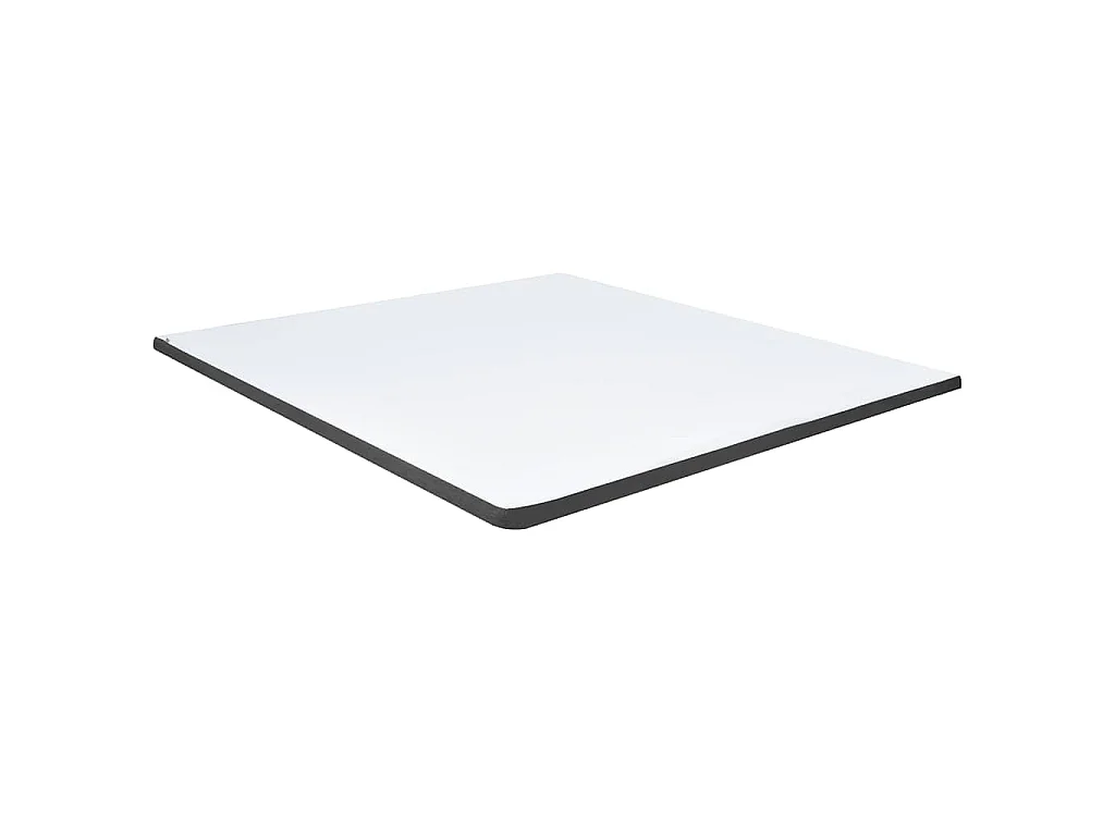 Letto a Molle Grigio Scuro in Tessuto 160x200 cm