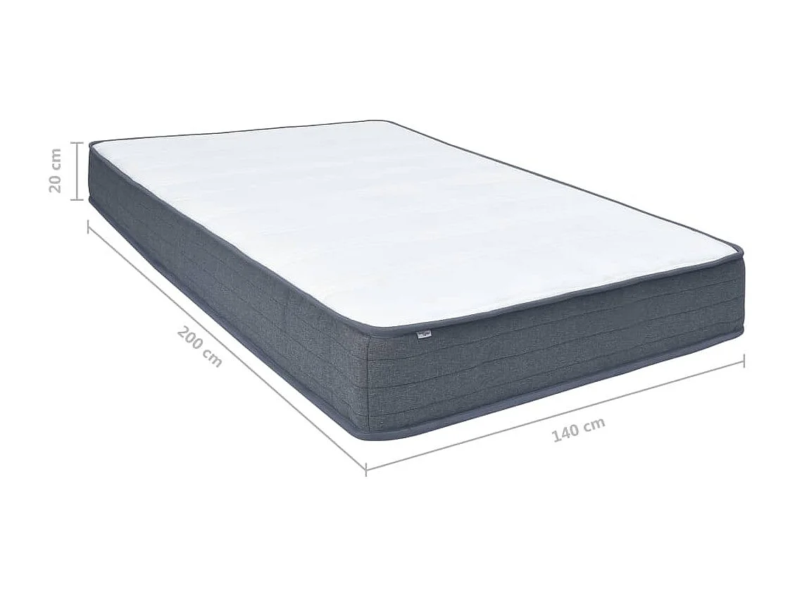 Boxspringbett-Matratze 200 x 140 x 20 cm