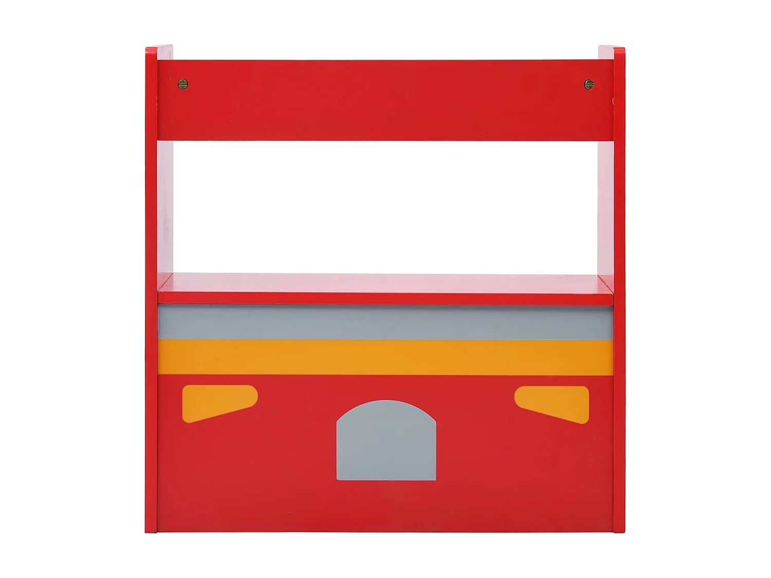 Jeu de table et chaises d'enfants 3 pcs Camion de pompiers Bois