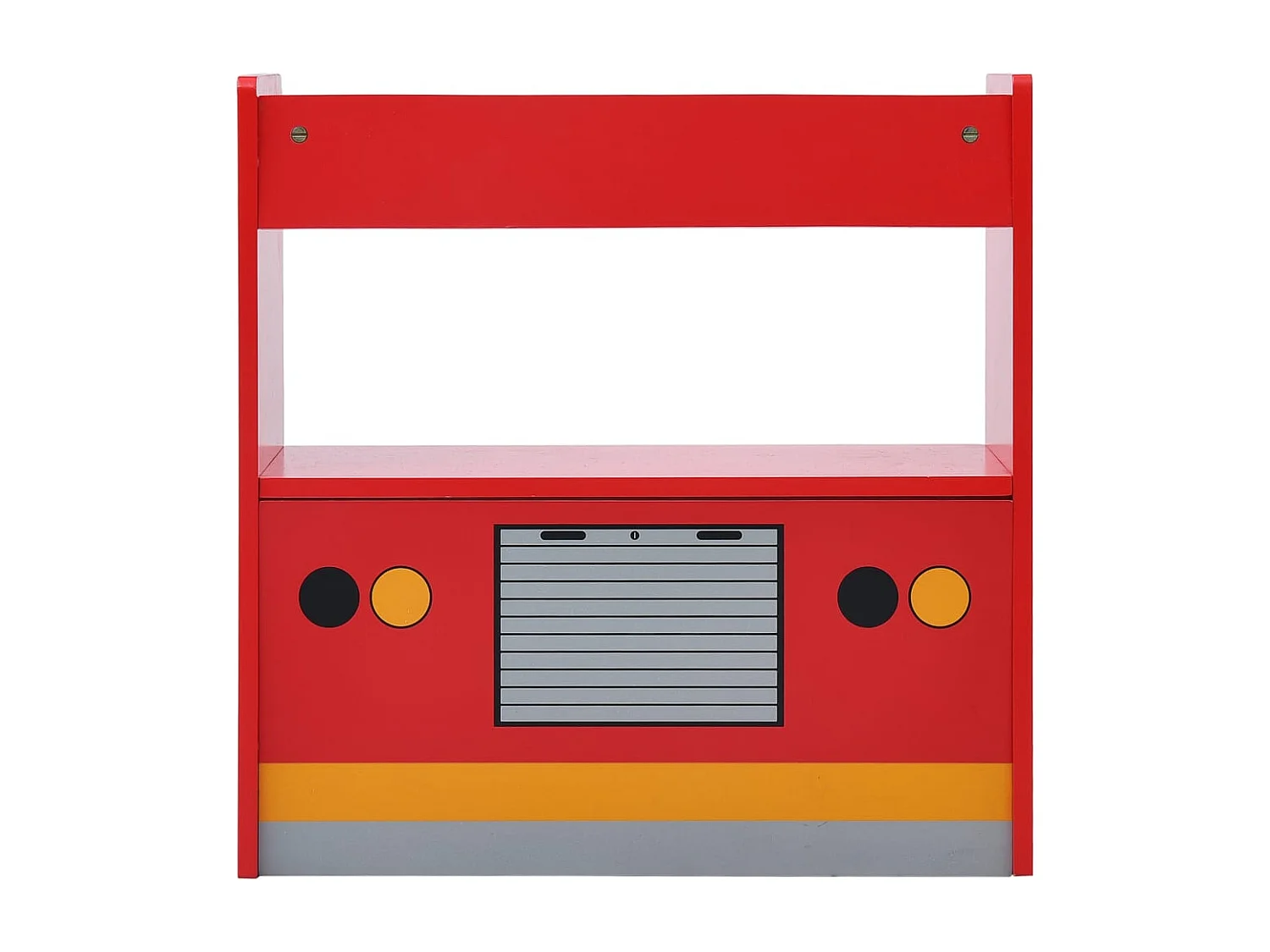 Jeu de table et chaises d'enfants 3 pcs Camion de pompiers Bois