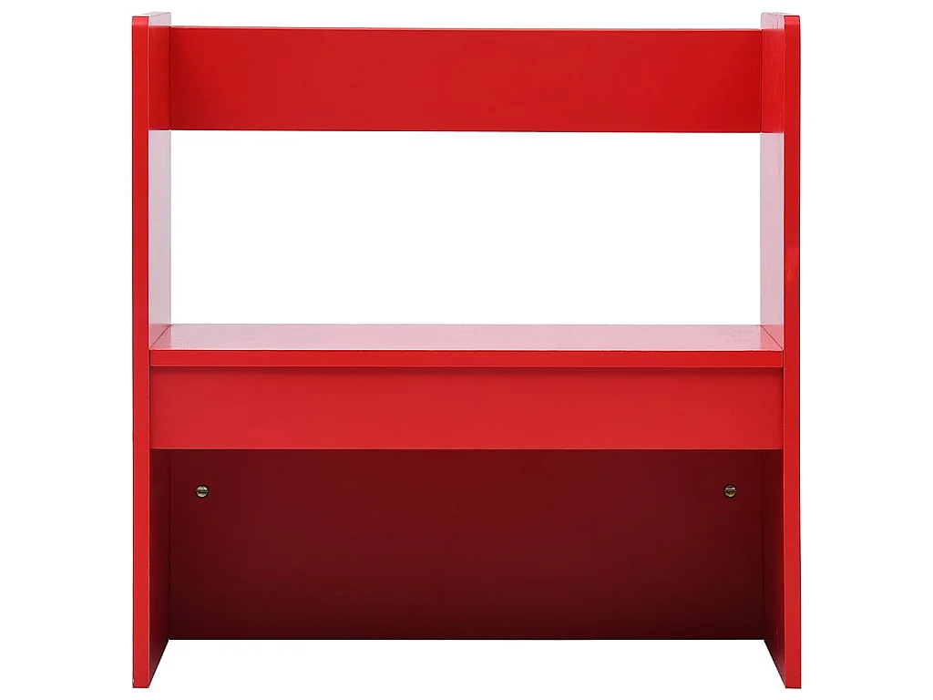 Jeu de table et chaises d'enfants 3 pcs Camion de pompiers Bois