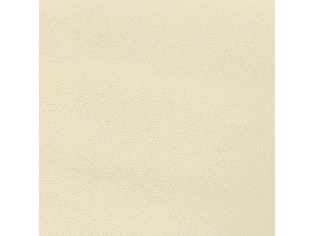 Bettgestell Creme 200x200 cm Kunstleder