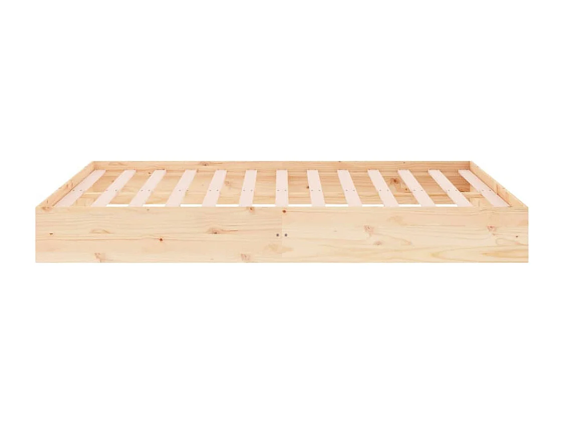 Massivholzbett ohne Matratze 160x200 cm
