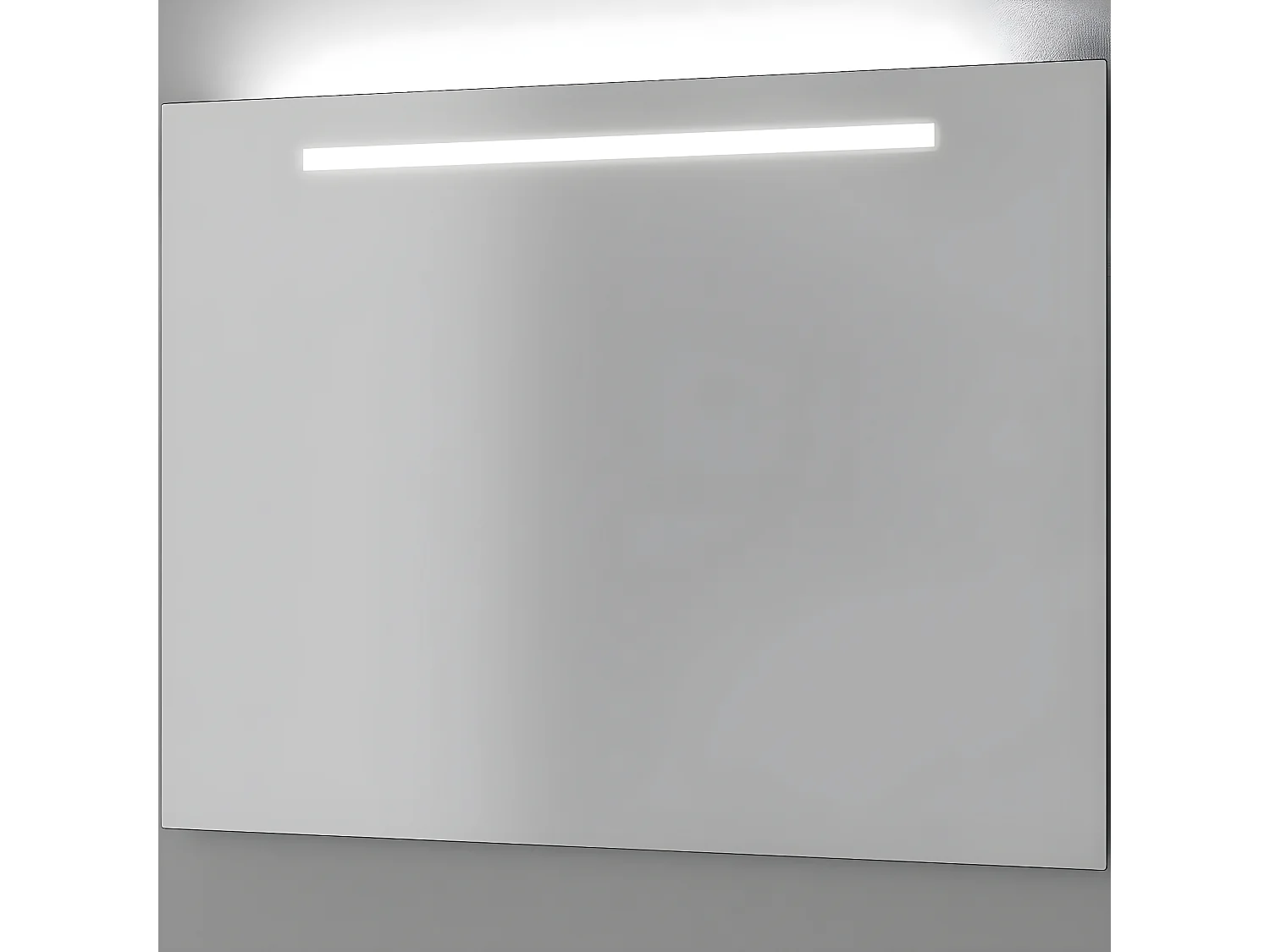 Meuble de salle de bain suspendu vasque à poser 90cm 1 tiroir Chêne cannelé + miroir + colonne ouverture gauche - Venice