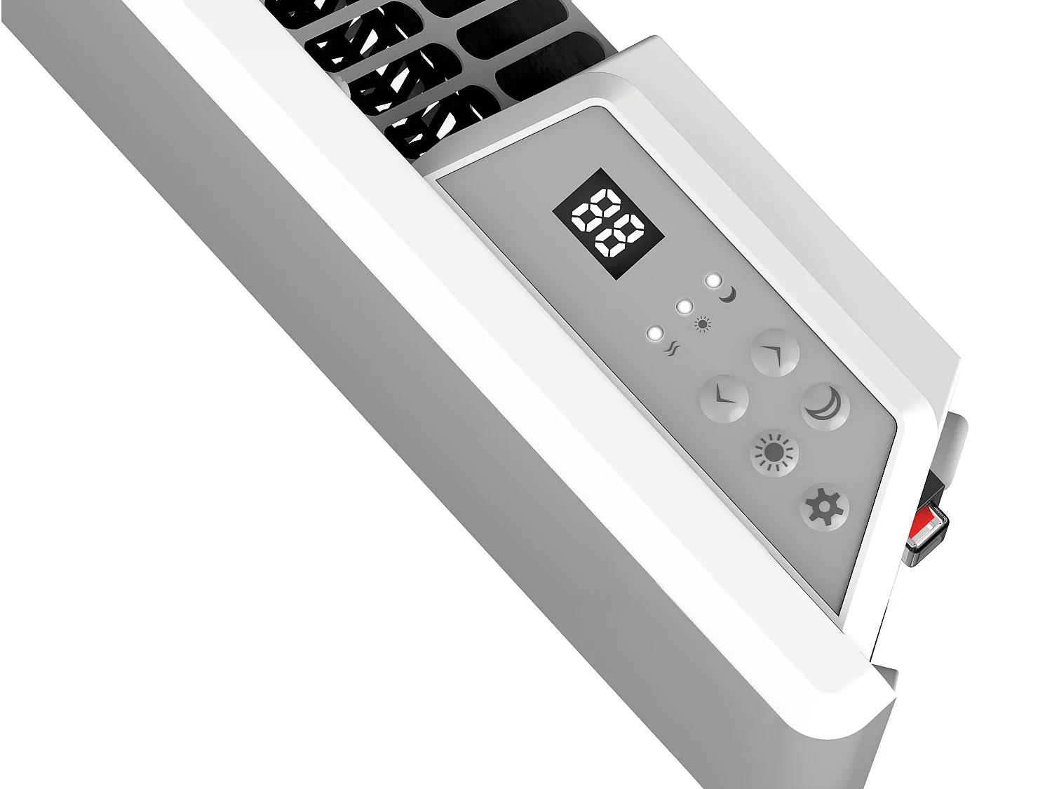 Radiatorpaneel met digitale bediening