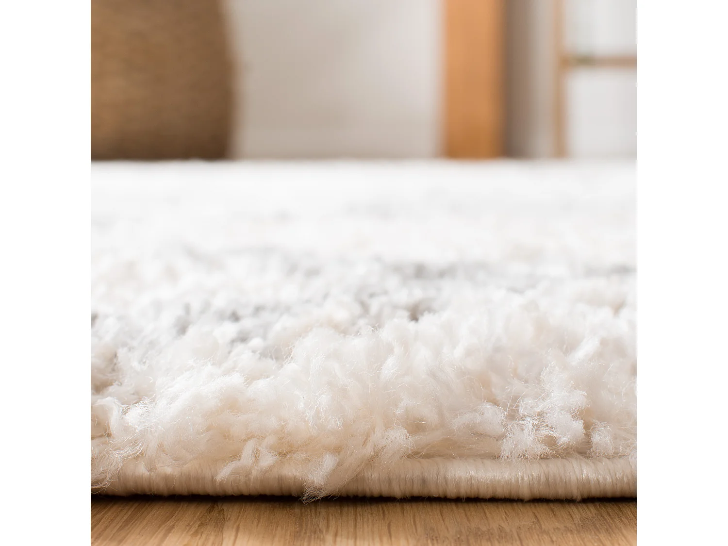 Tapis Neutre/Bleu 61 X 244 cm - Niamh