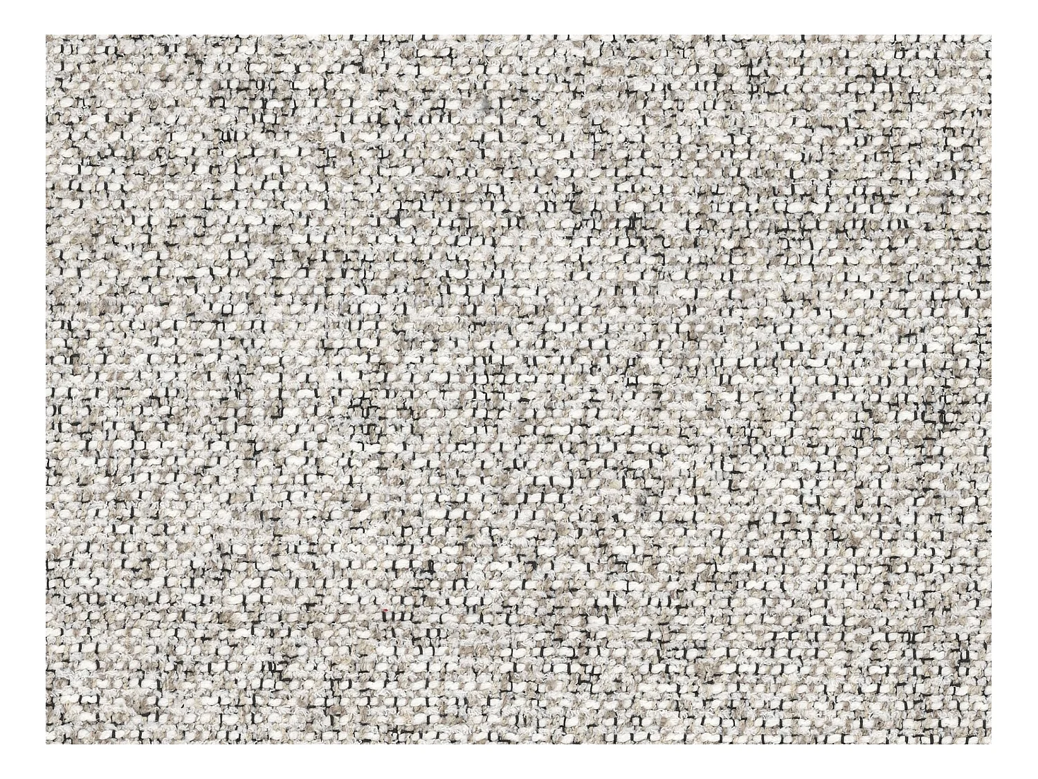 Canapé d'angle gauche convertible en tissu chiné gris clair MONELIA