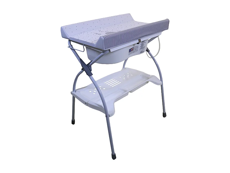 Table à langer pliante avec baignoire NEW RODI Little Sea Blanc