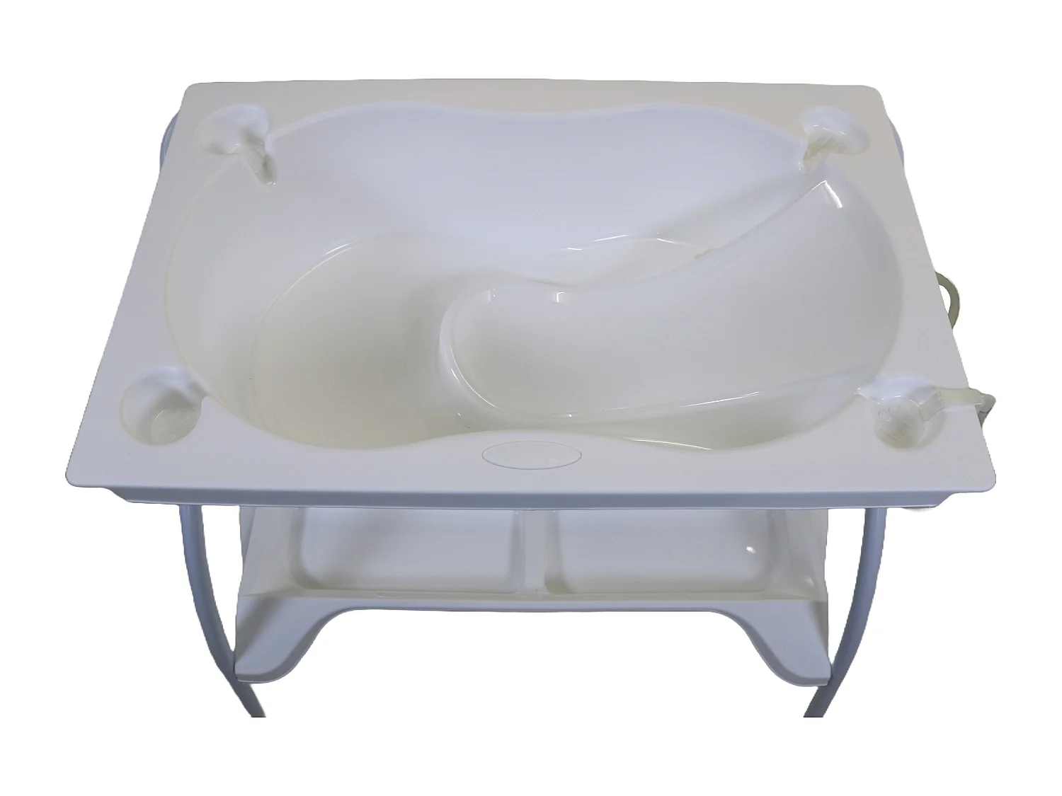 Table à langer pliante avec baignoire NEW RODI Little Sea Blanc