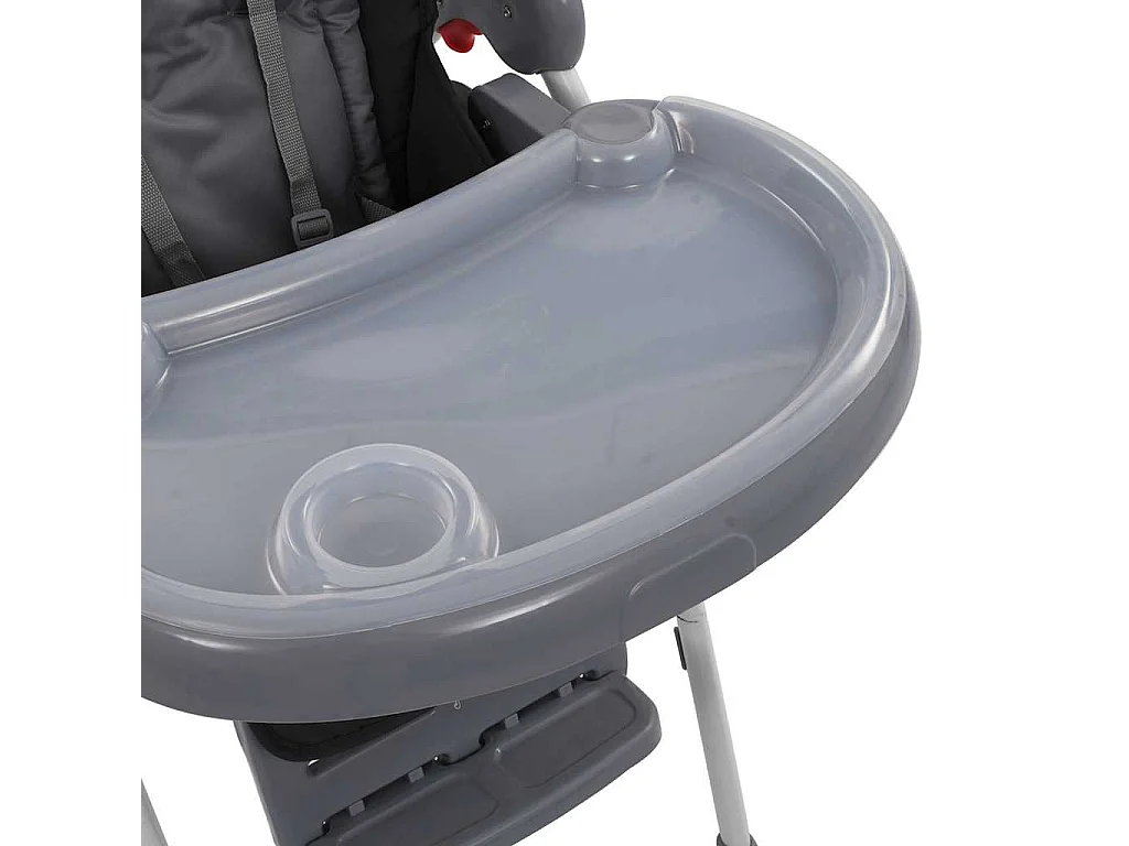 Chaise haute pour bébé Gris