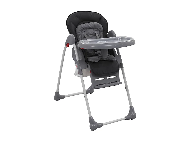 Chaise haute pour bébé Gris
