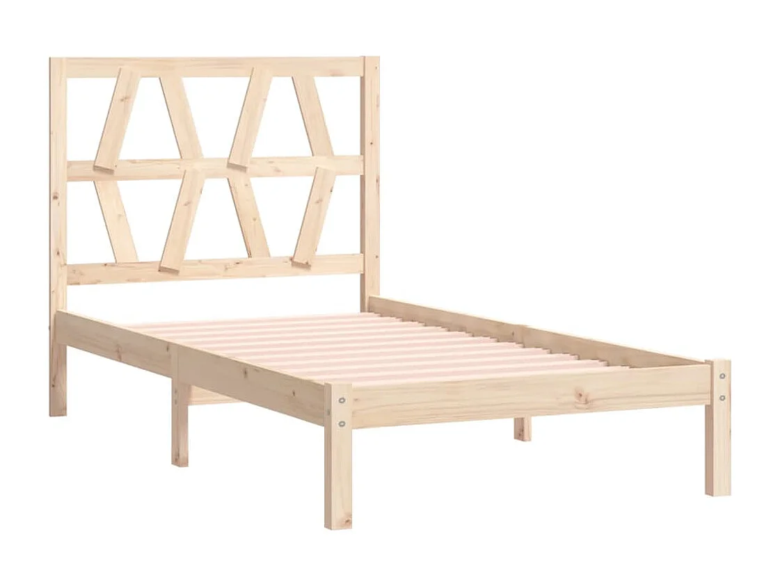 Bedframe massief grenenhout 90x190 cm
