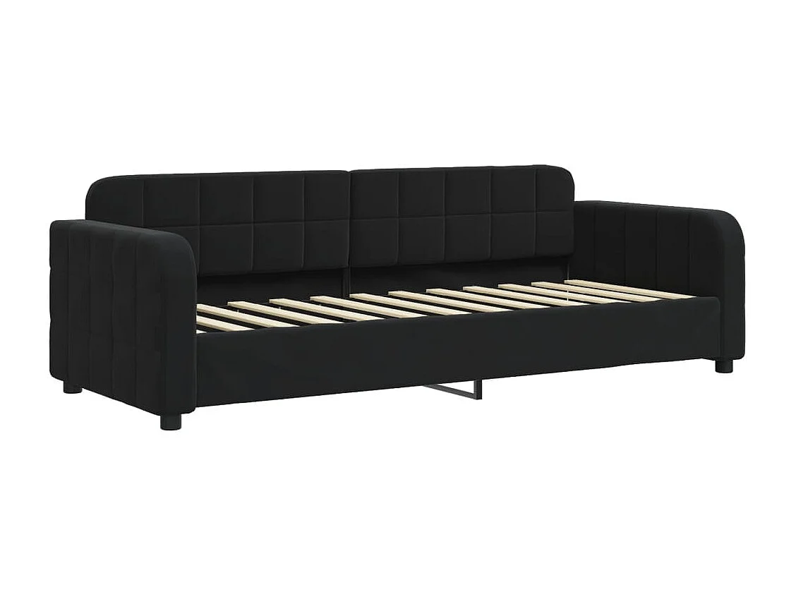 Lit de jour avec gigogne sans matelas 80x200 cm