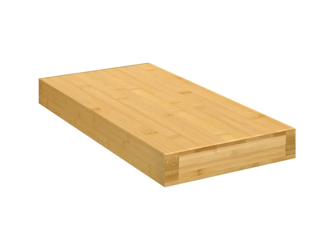 Étagère murale 40x20x4 cm bambou