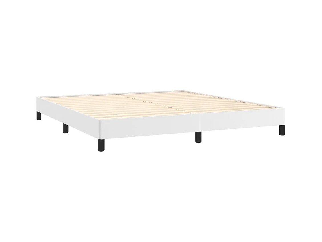Giroletto Bianco 160x200 cm in Similpelle