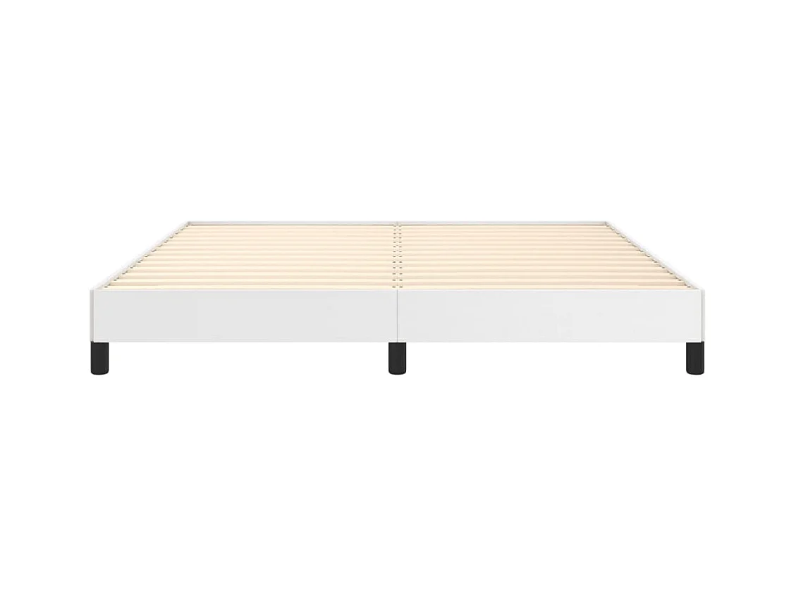Giroletto Bianco 160x200 cm in Similpelle