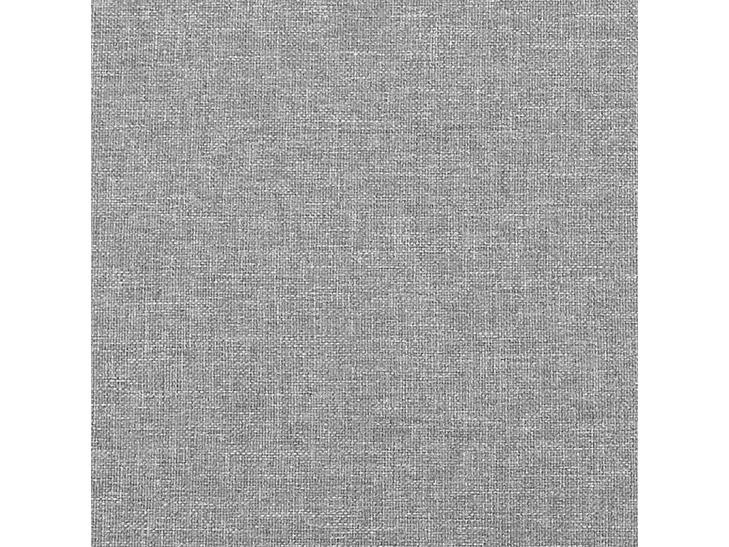 Estructura de cama sin colchón tela gris claro 90x190 cm