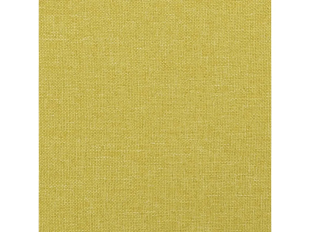 Cadre de lit sans matelas vert 200x200 cm tissu