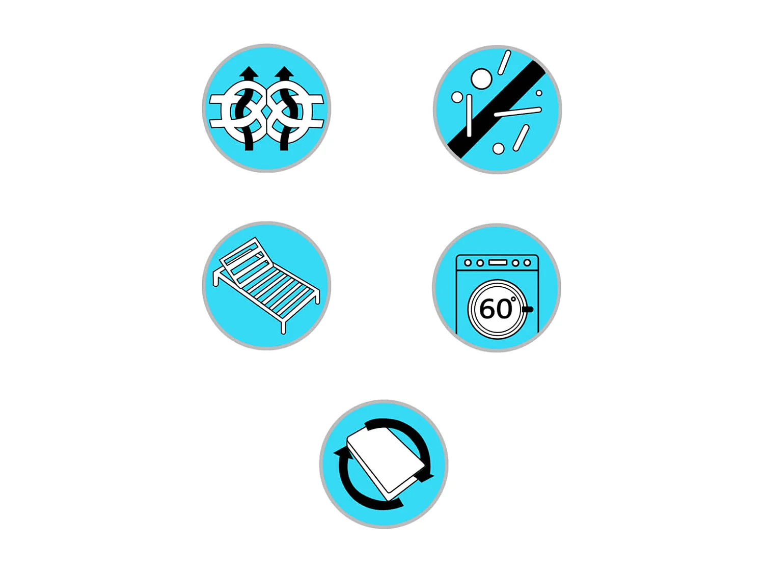 Matelas de sommier tapissier 200x120x20 cm