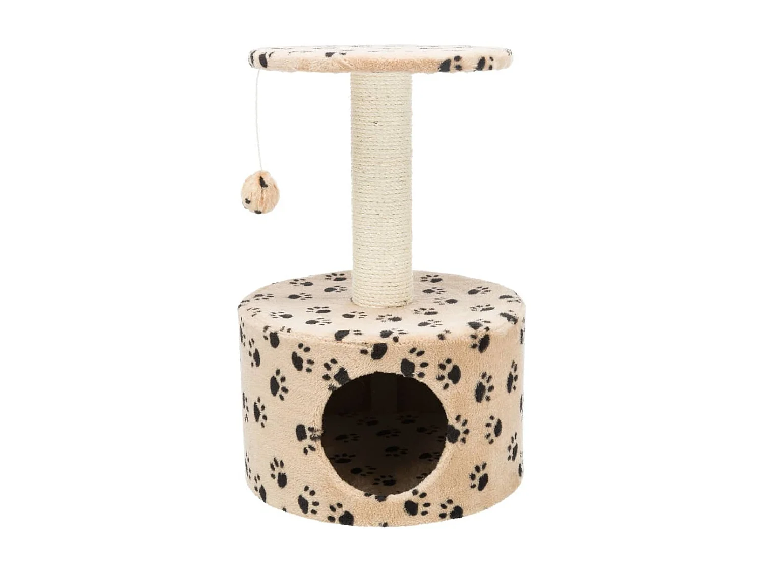 Poste rascador para gatos Junior Toledo beige 61 cm