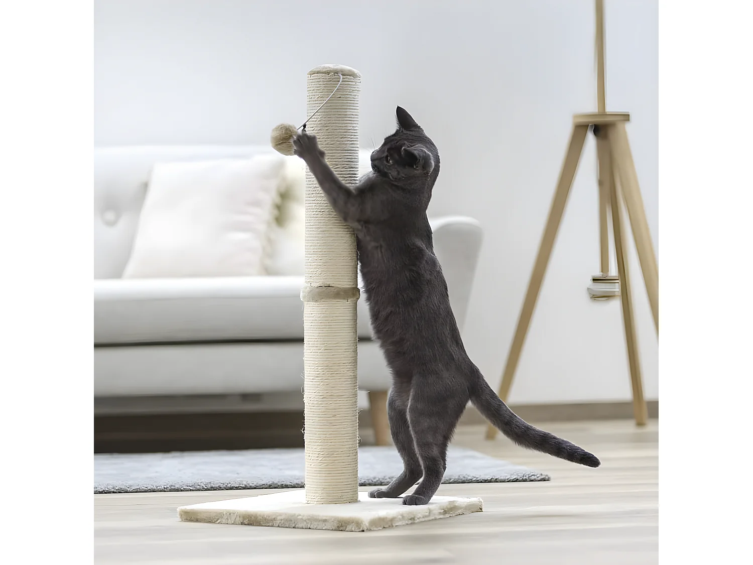 Kratzsäule Opal Maxi 78 cm Beige