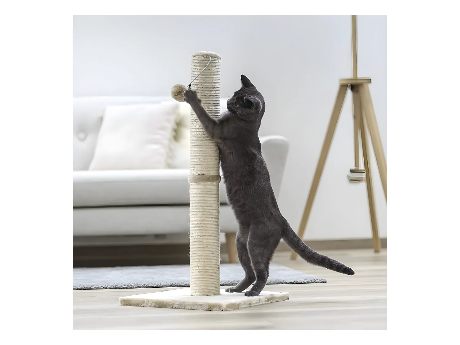 Grattoir pour chat Opal Maxi 78 cm Beige