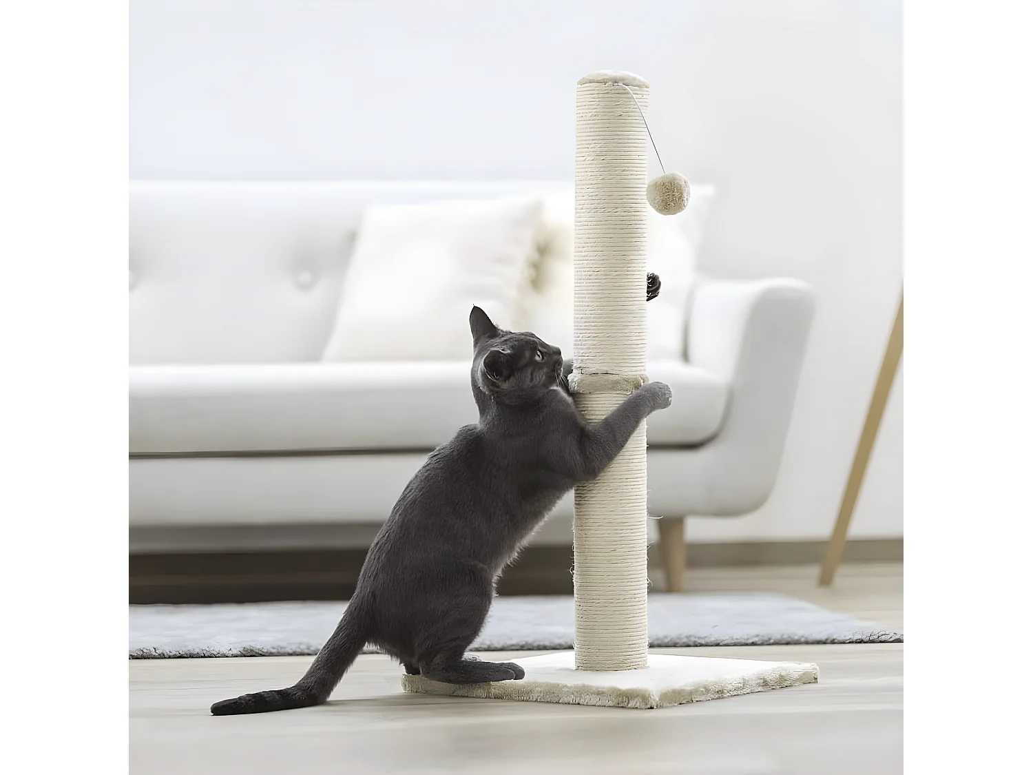 Kattenkrabpaal Opal Maxi 78 cm beige