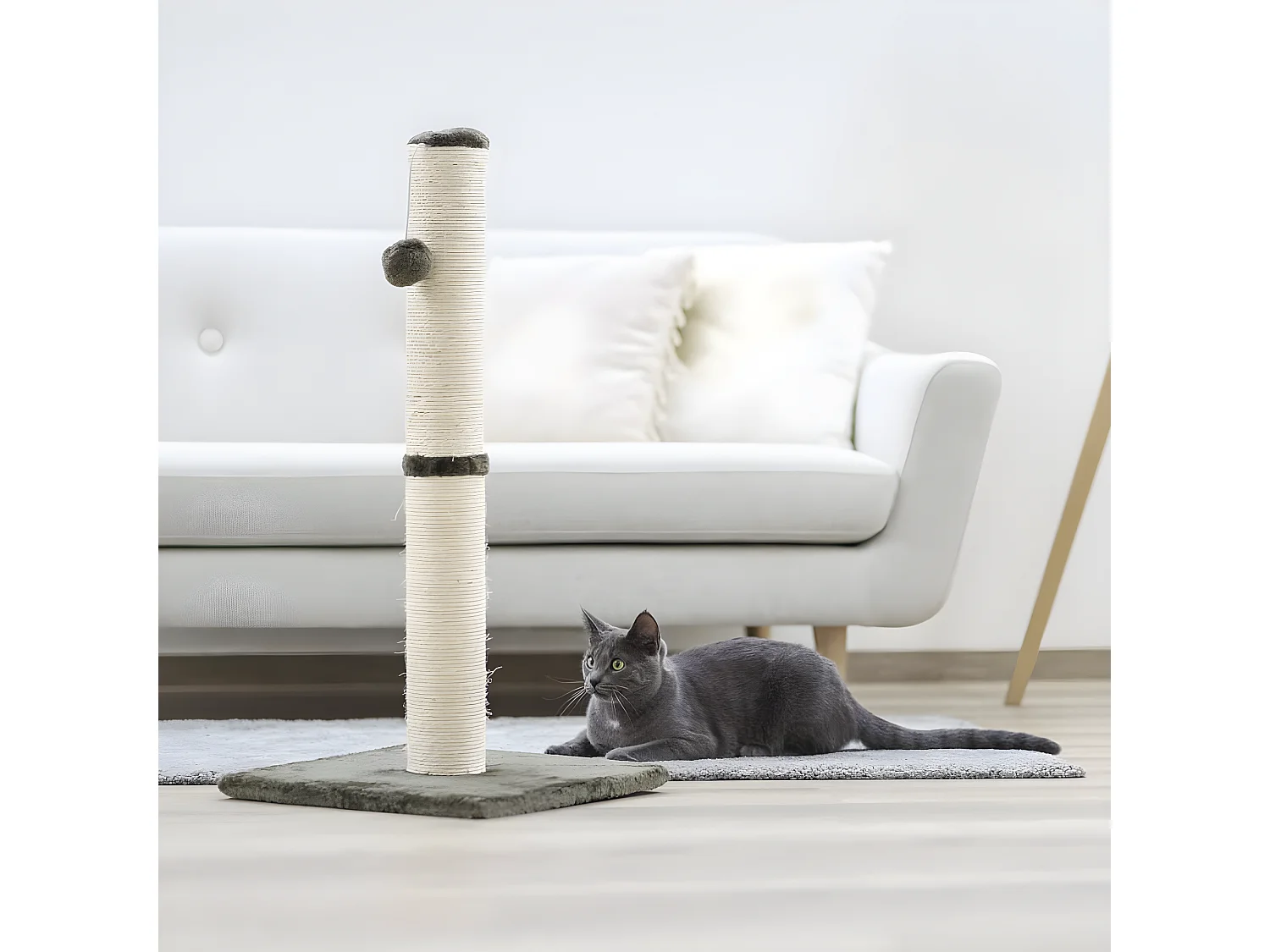 Grattoir pour chat Opal Maxi 78 cm Gris