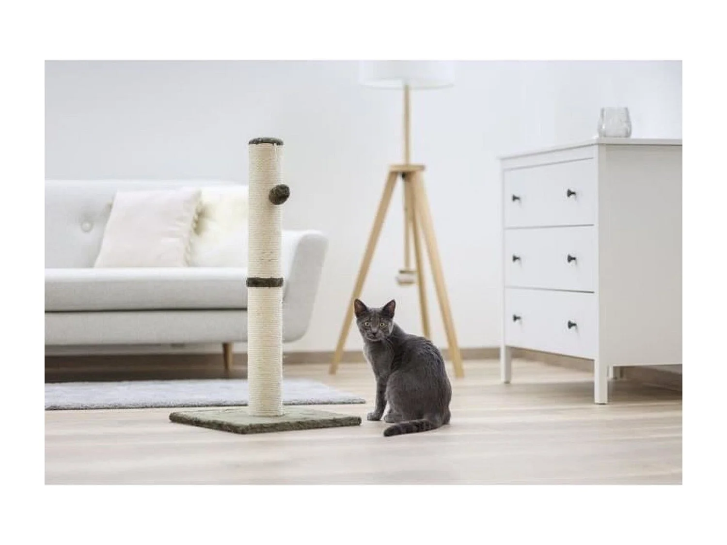Grattoir pour chat Opal Maxi 78 cm Gris