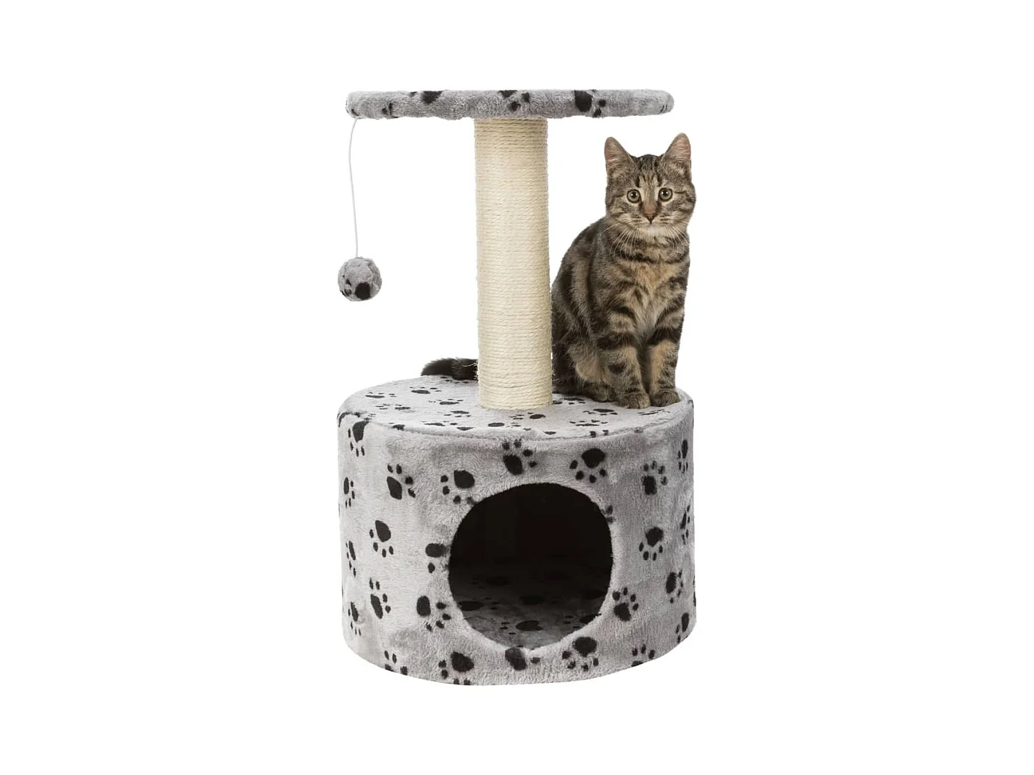Griffoir pour chat Junior Toledo 61 cm Gris