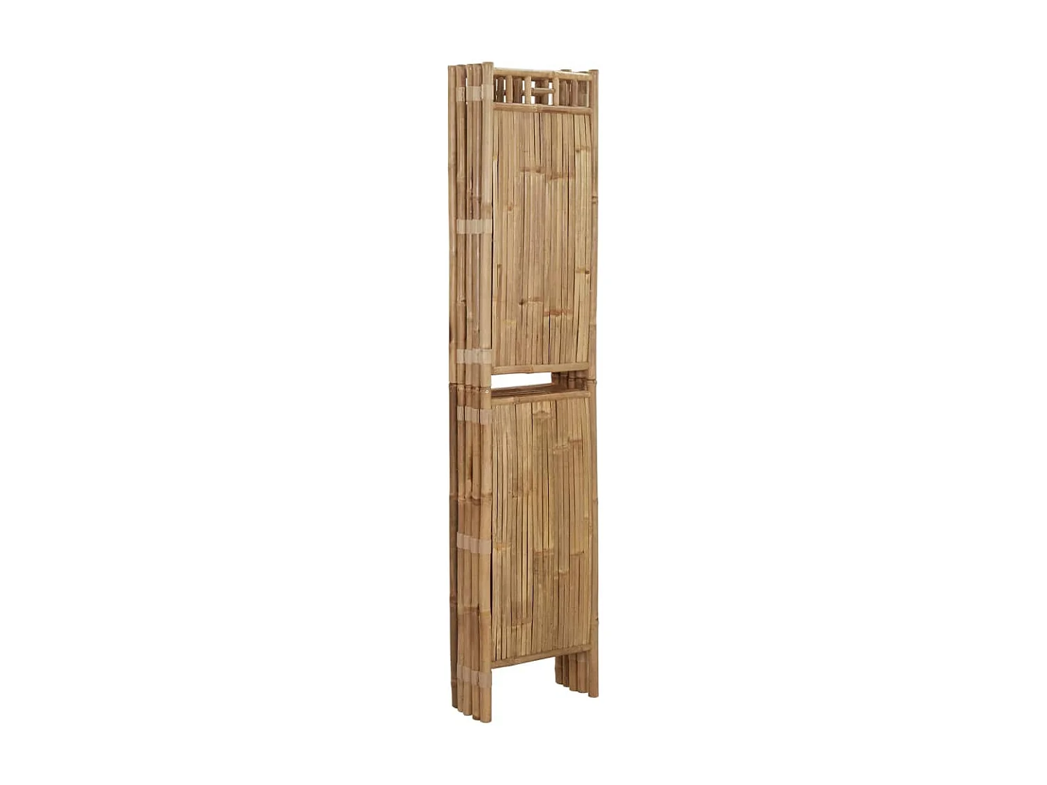5-tlg. Raumteiler Bambus 200x180 cm
