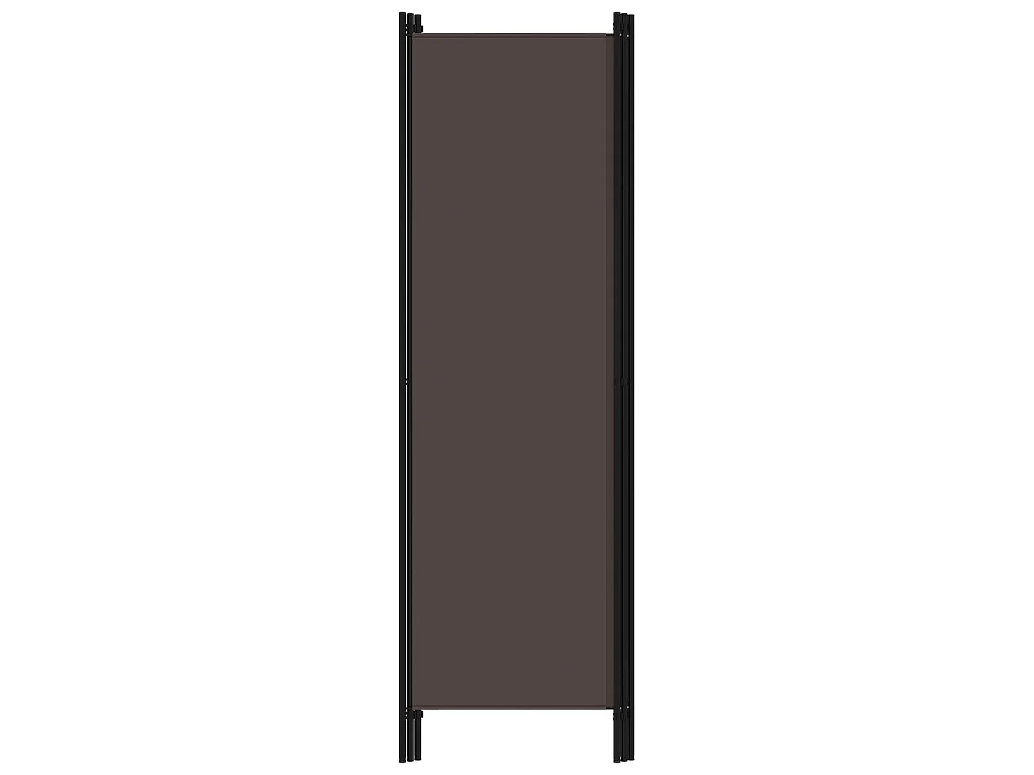 Paravent 3 panneaux Marron 150x180 cm