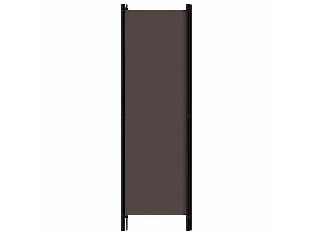 Paravento 3 Pannelli Marrone 150x180 cm