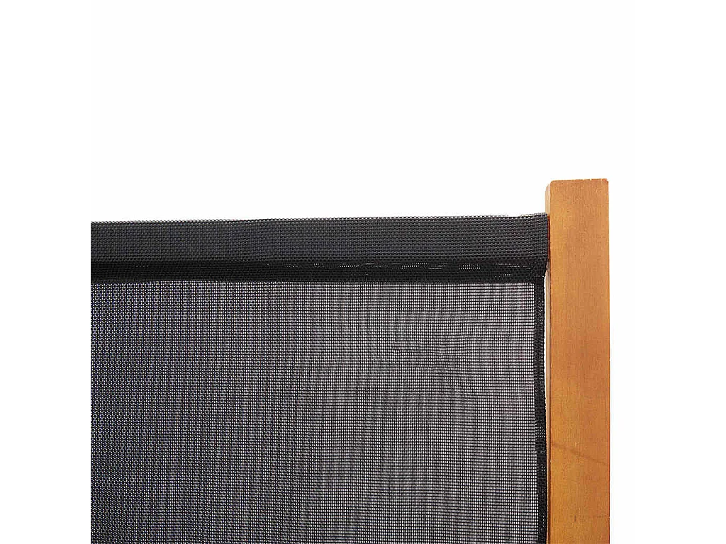 Paravent 5 panneaux Noir 350x180 cm