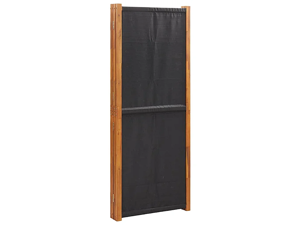 Paravent 5 panneaux Noir 350x180 cm