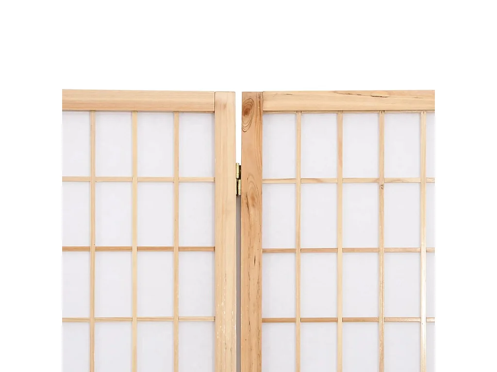 6-tlg. Paravent Japanischer Stil Faltbar 240x170 cm