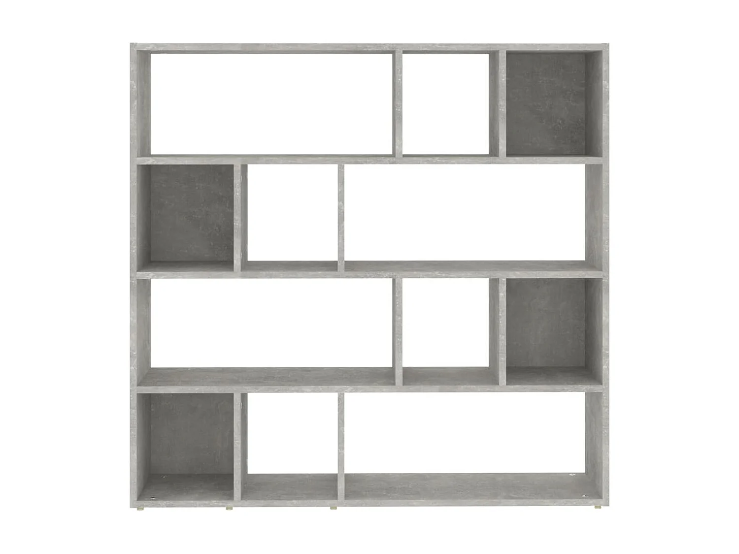 Libreria/Divisorio Grigio Cemento 105x24x102 cm