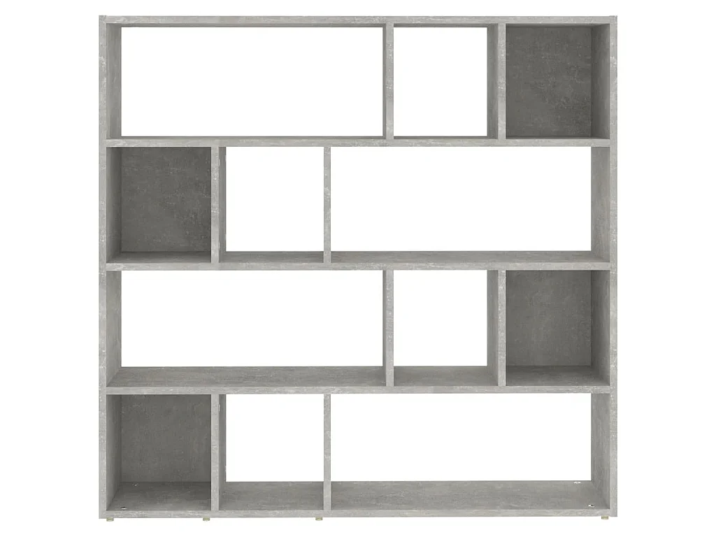 Libreria/Divisorio Grigio Cemento 105x24x102 cm