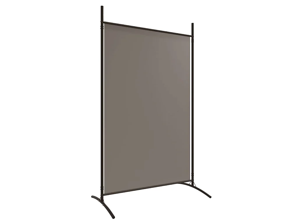Paravent 3 panneaux Anthracite 525x180 cm Tissu
