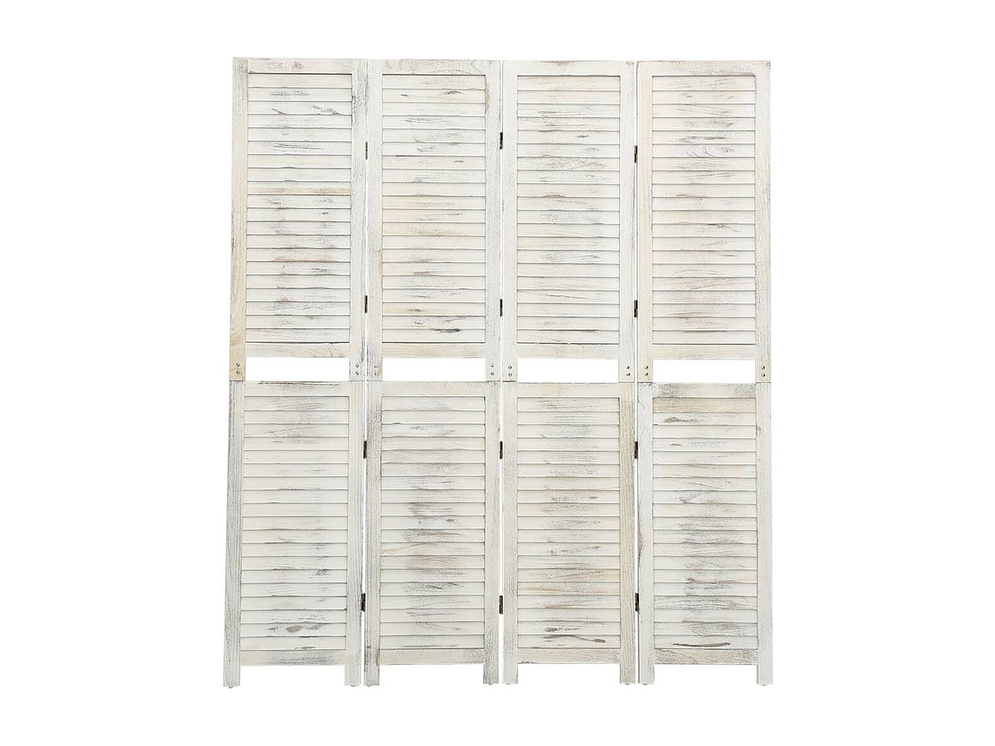 Maison Exclusive - Divisorio a 4 Pannelli Bianco 240x200 cm Tessuto