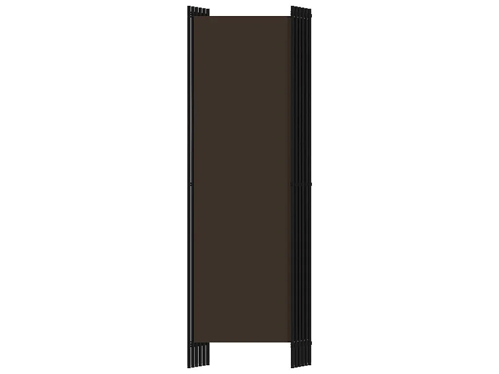 Paravent 6 panneaux Marron 300x180 cm