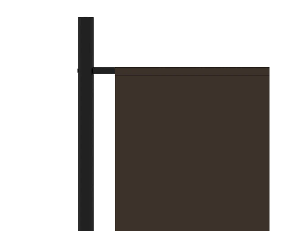 Biombo divisor de 1 panel marrón 175x180 cm